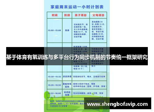 基于体育有氧训练与多平台行为同步机制的节奏统一框架研究